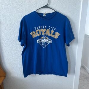 Delta Blue Kansas City Royals Champions Tee
